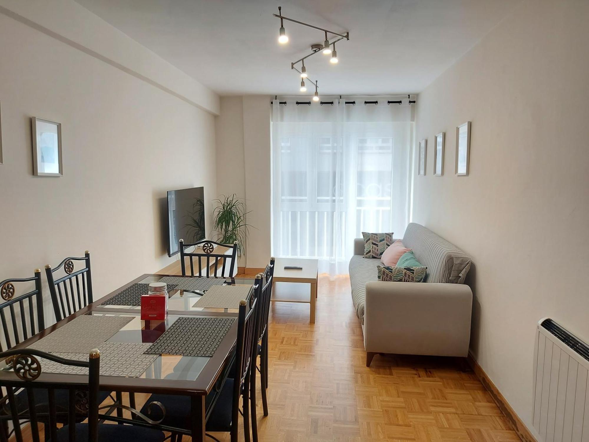 Apartamento Gijon Arena, Con Aparcamiento Eksteriør bilde